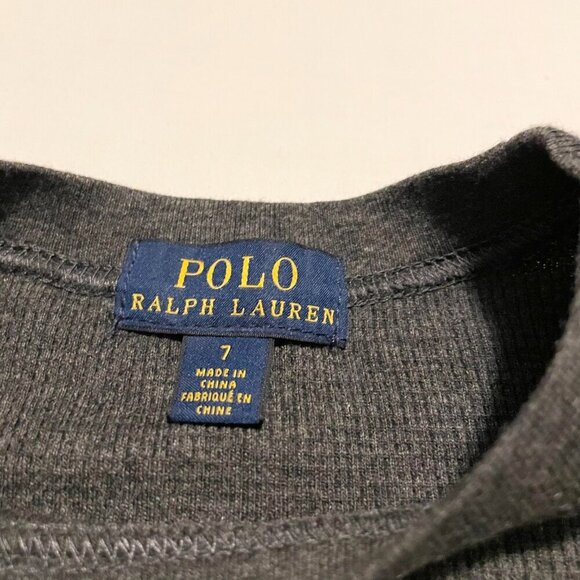 Polo Ralph Lauren Long Sleeve Shirt Boys Size 7 - Picture 4 of 15